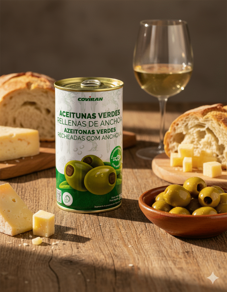 ACEITUNAS RELLENAS ANCHOA