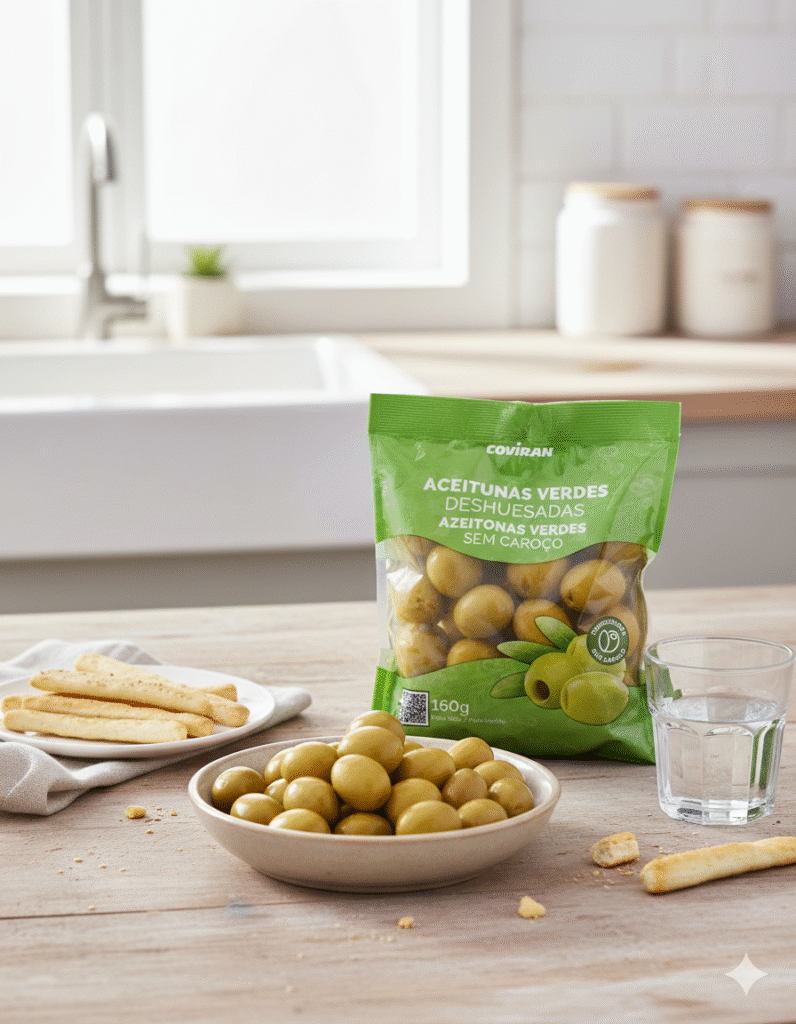 ACEITUNAS VERDES SIN HUESO