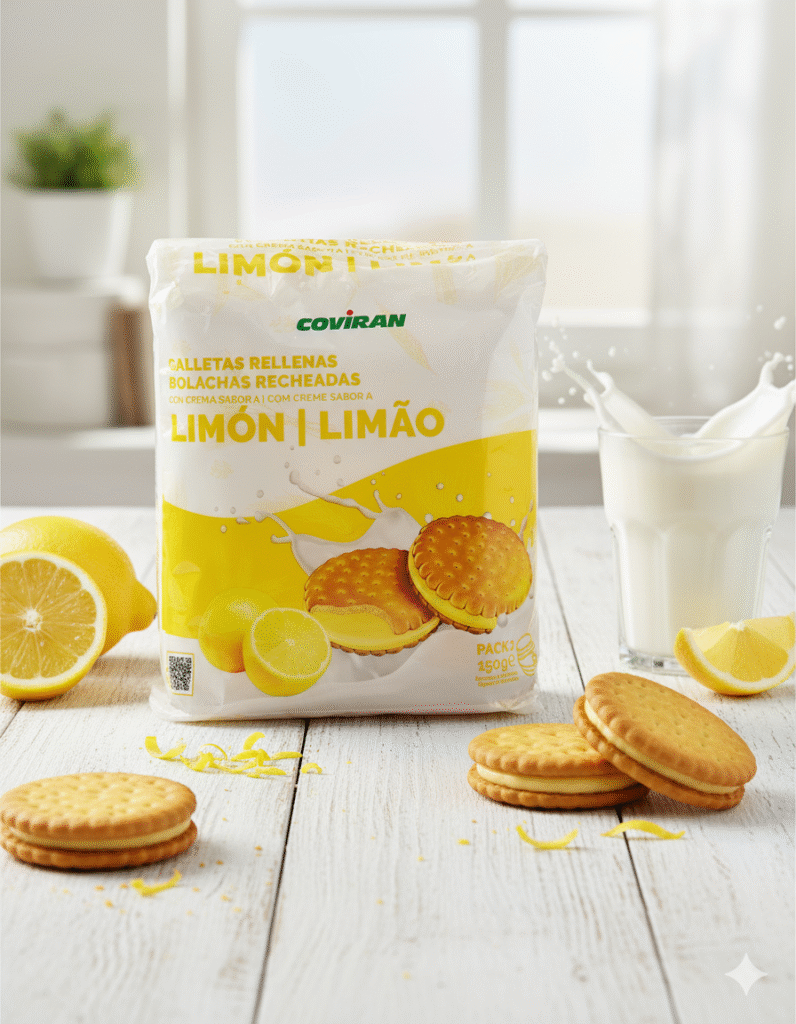 GALLETAS RELLENAS LIMON