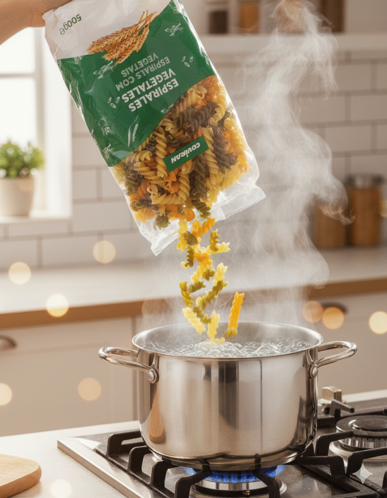 PASTAS ESPIRALES VEGETALES